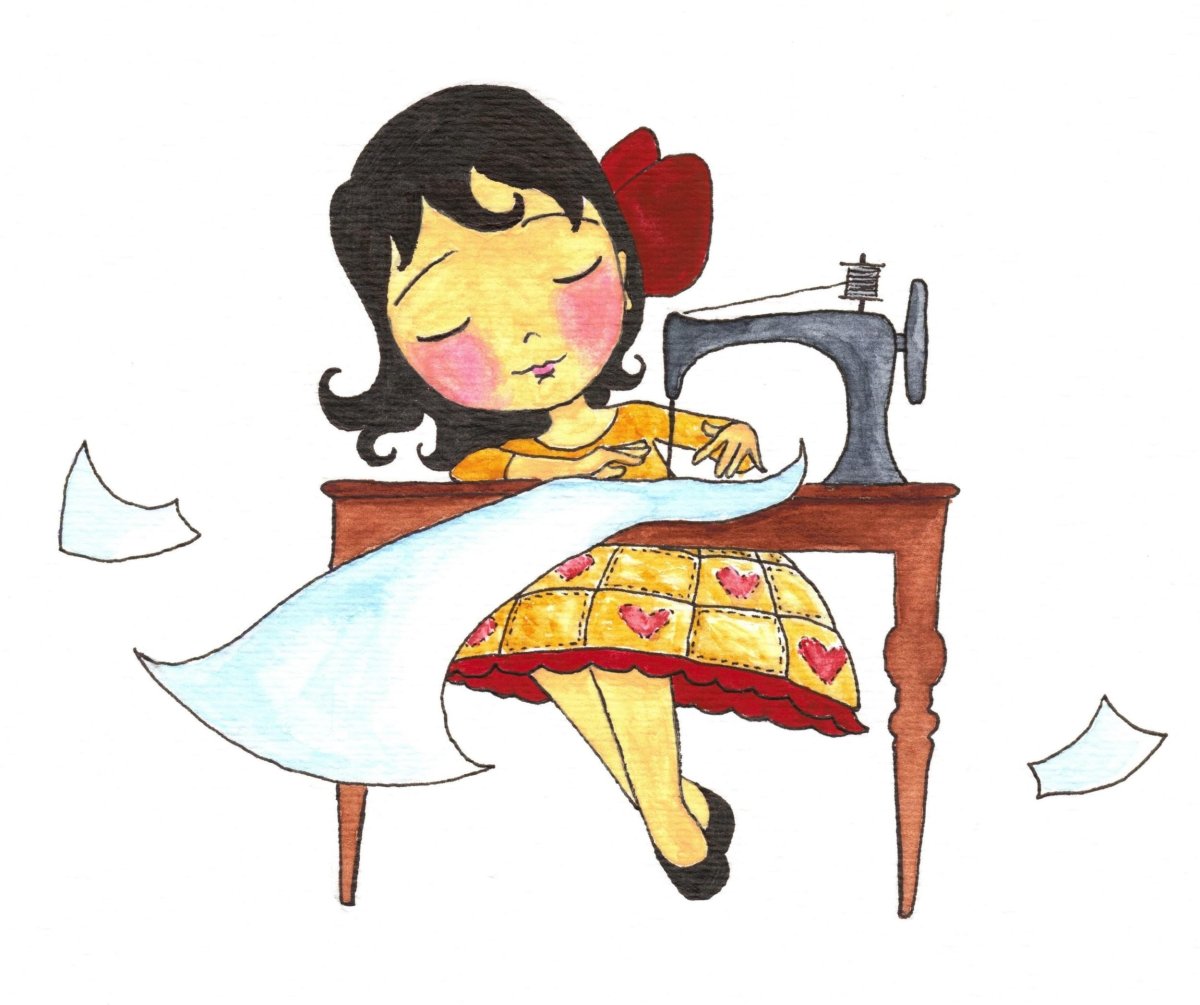 Швейная машинка мультяшная