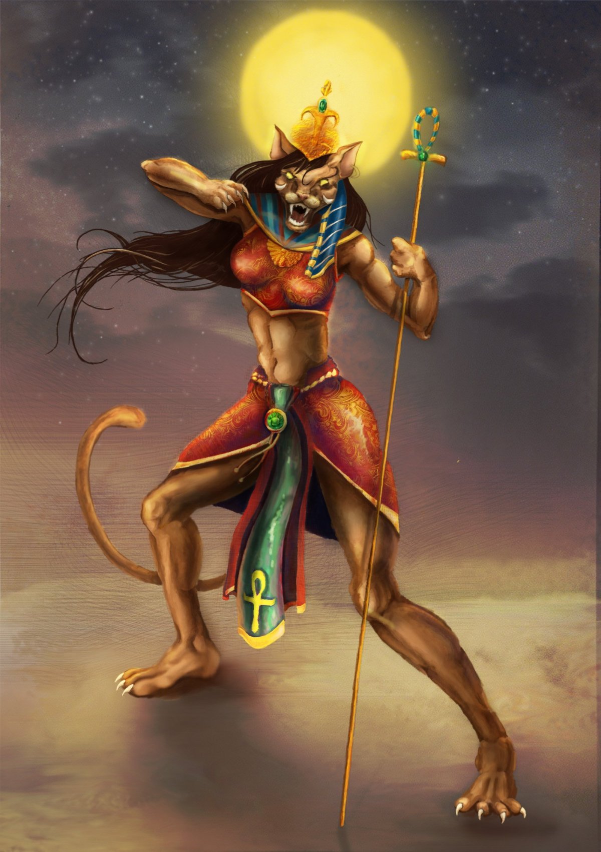 Египетский Бог Сехмет