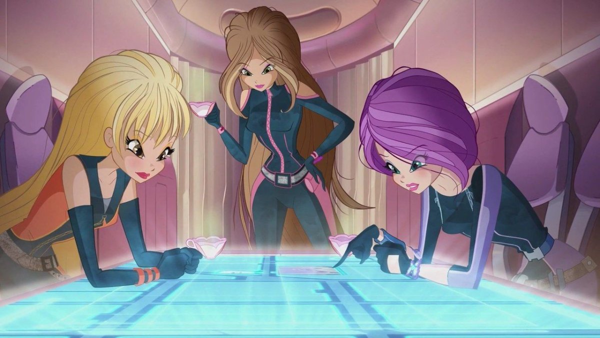 Стелла и Флора мир Винкс