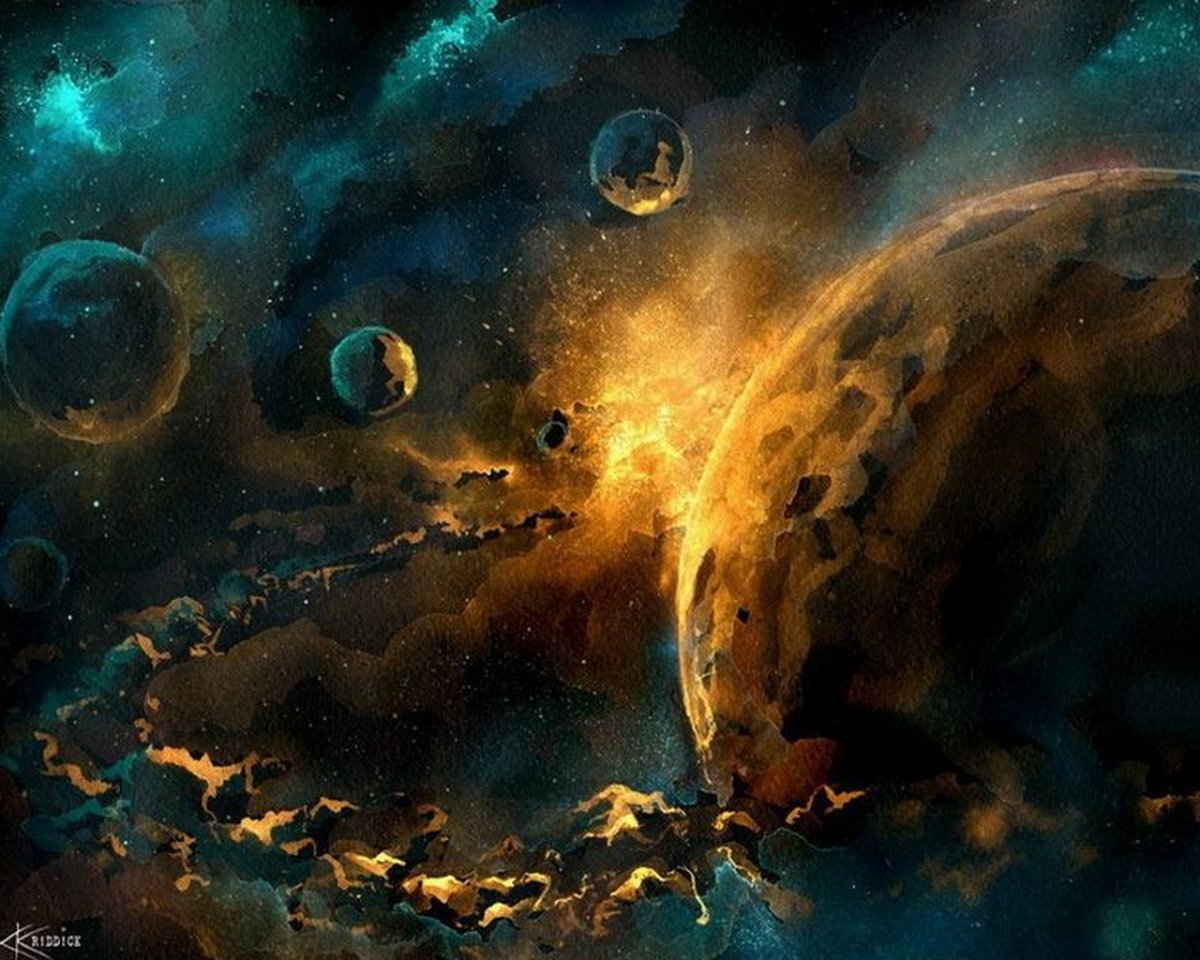 Алексей Кашперский космический пейзаж