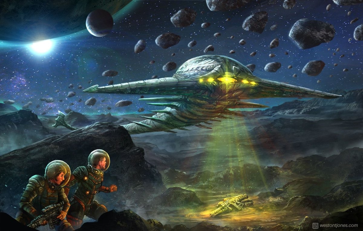 Космос фантастика будущее