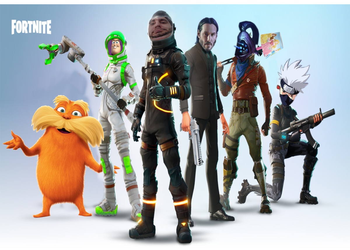 ФОРТНАЙТ группа героев