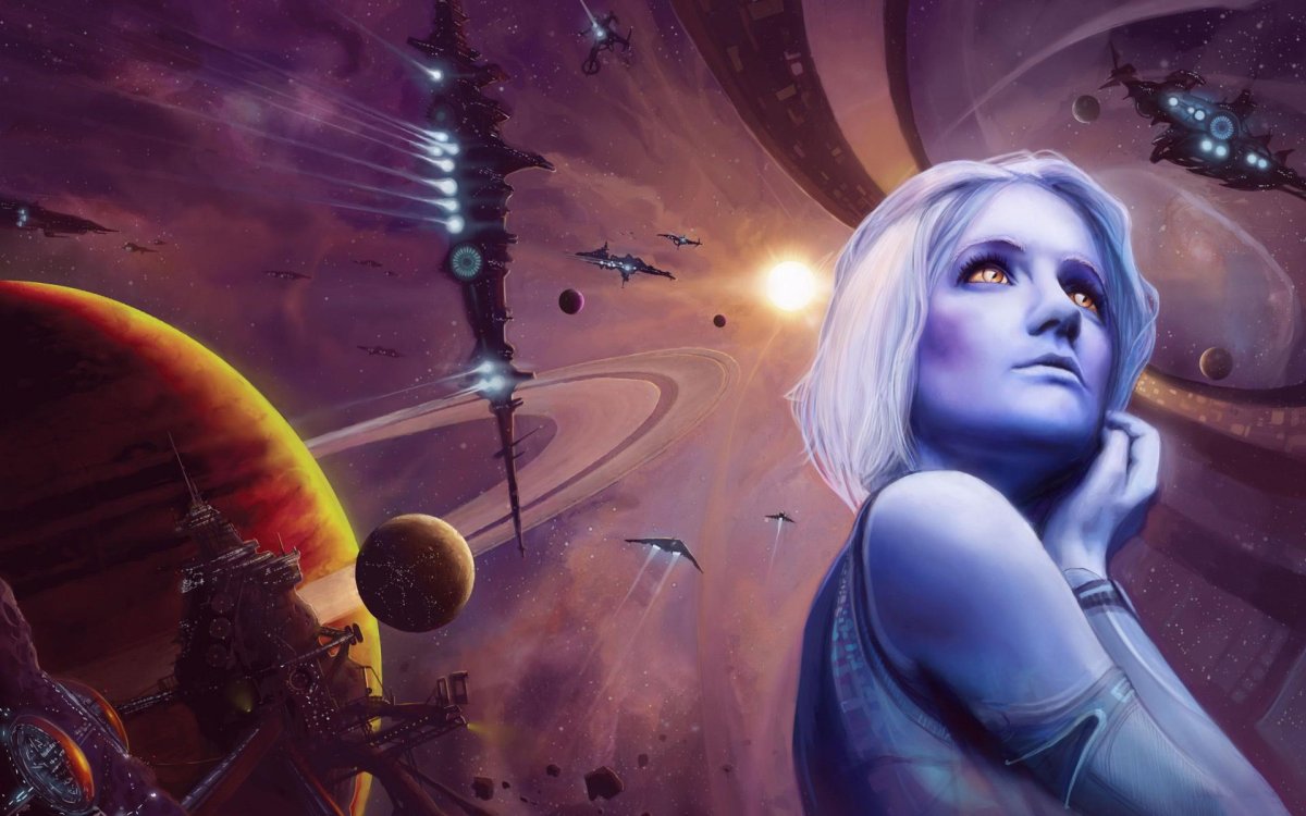 Фантастический космос рисунки