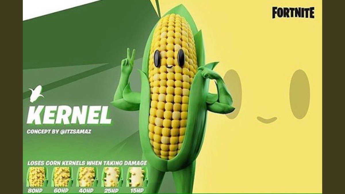 Кукуруза из ФОРТНАЙТА