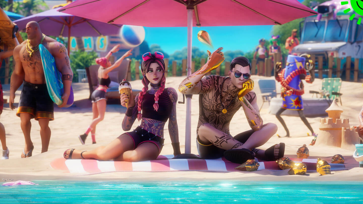 Пляжная Джулс ФОРТНАЙТ