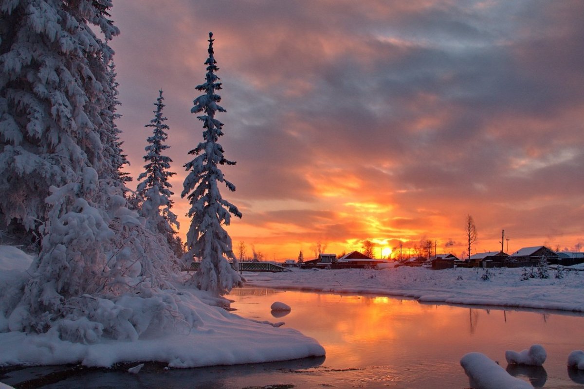 Зимний вечер