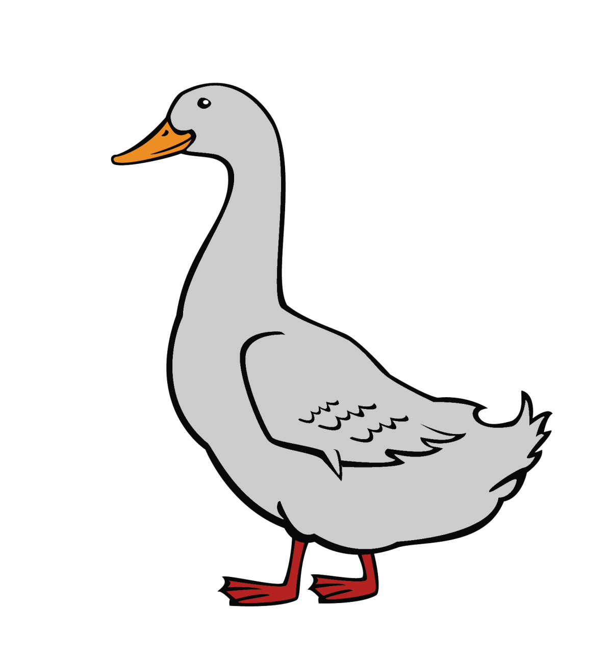 Гусыня из мультика