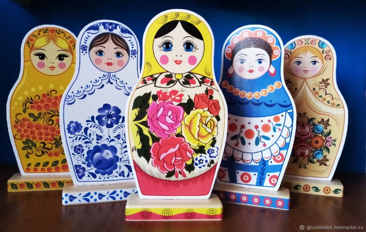 Красивые куклы матрешки