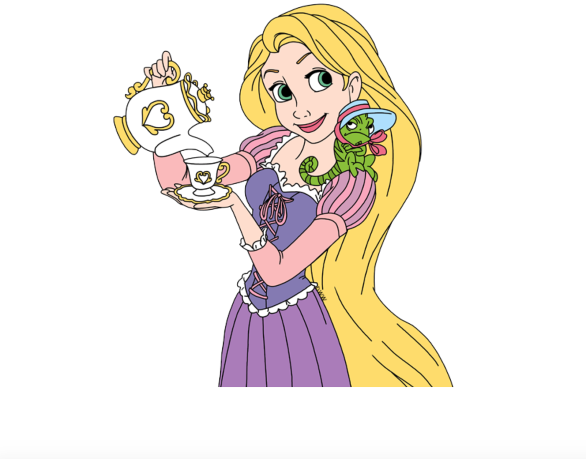 Дисней Рапунцель Паскаль