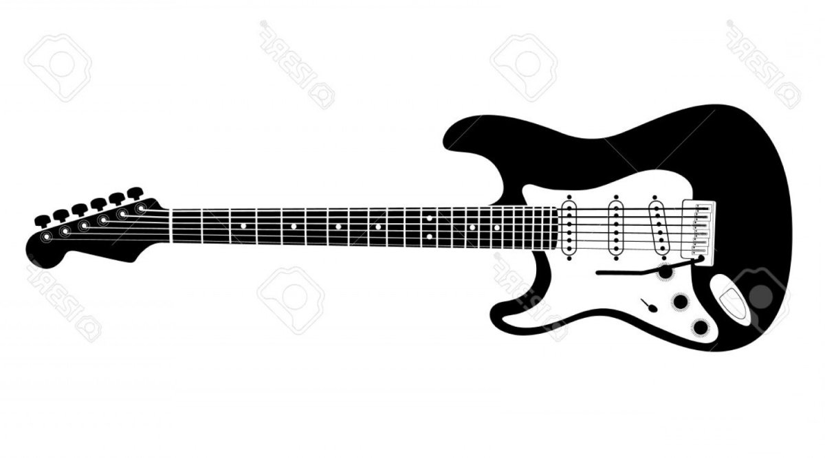 Fender Stratocaster вектор