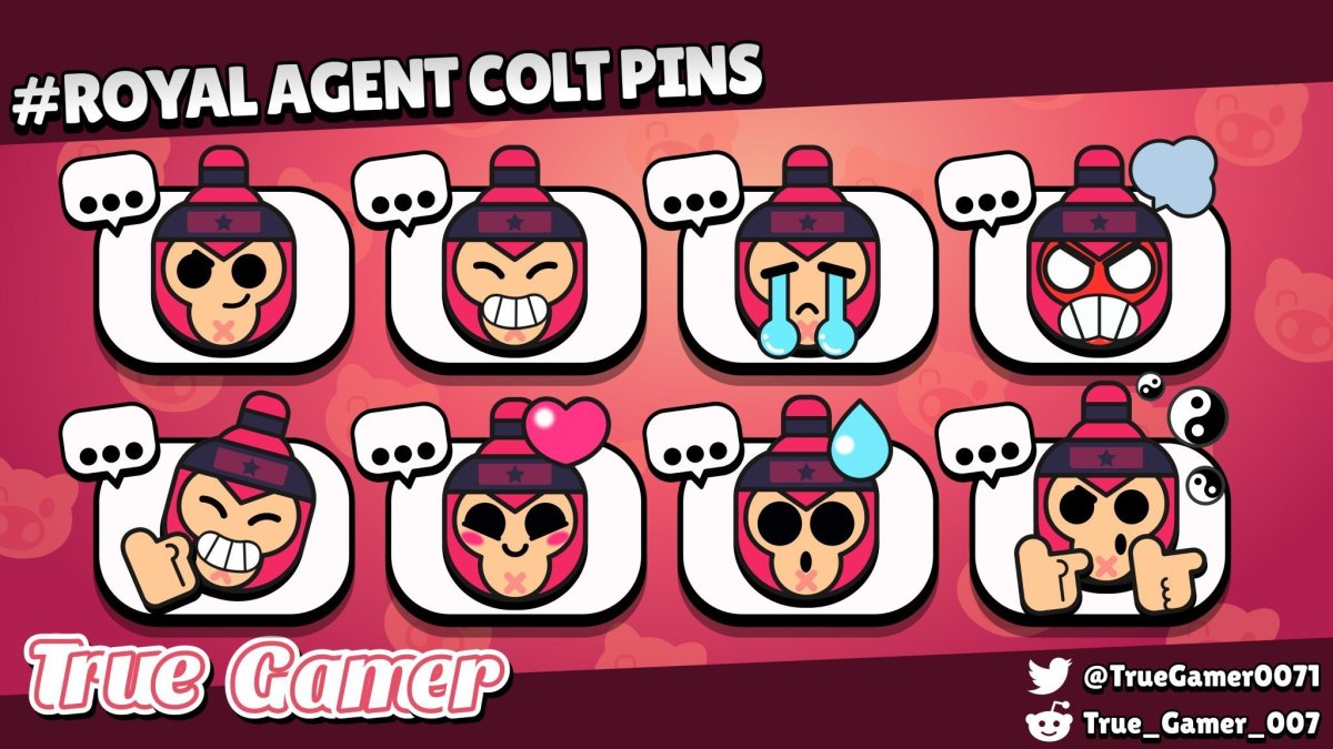 Пин Эдгара из БРАВЛ старс