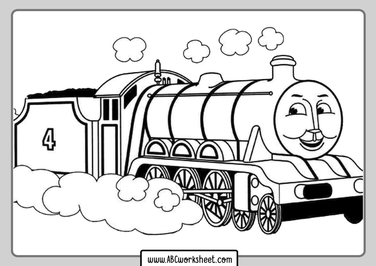 Томас и его друзья раскраска Эдвард