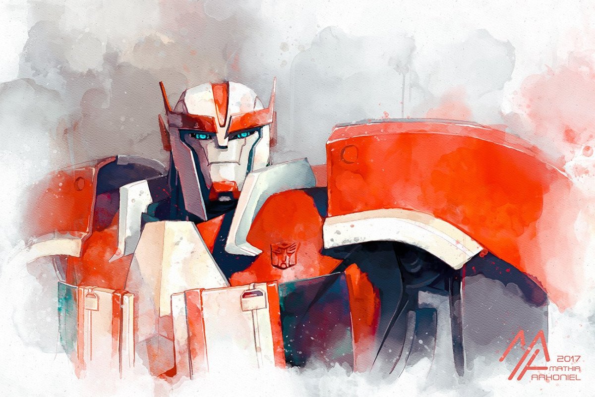 Рэтчет трансформеры Прайм арт