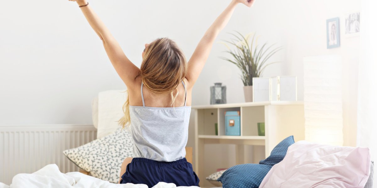 Вставать рано утром