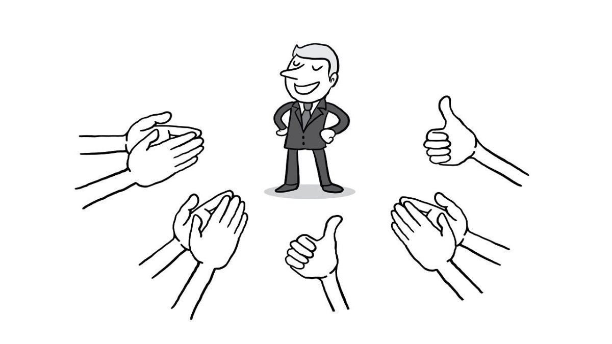 Аплодисменты карикатура