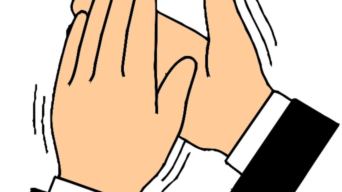 Хлопать в ладоши