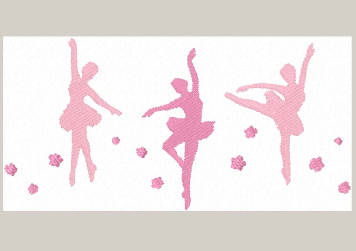 Силуэт балерины на прозрачном фоне