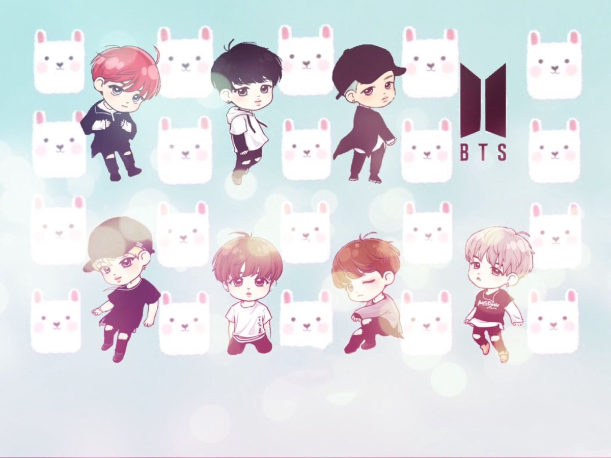 Фон в стиле БТС