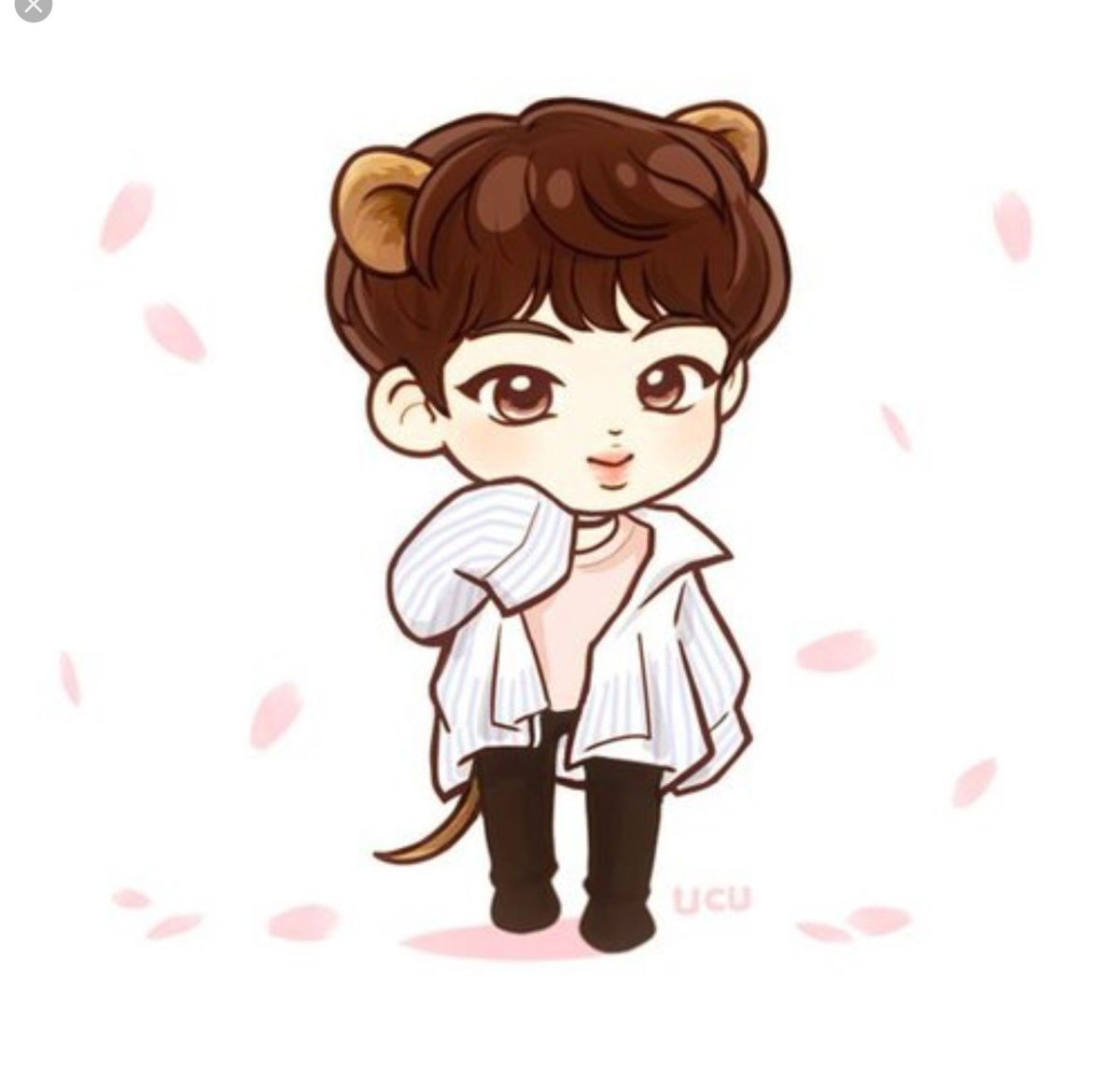 БТС мультяшные Джин