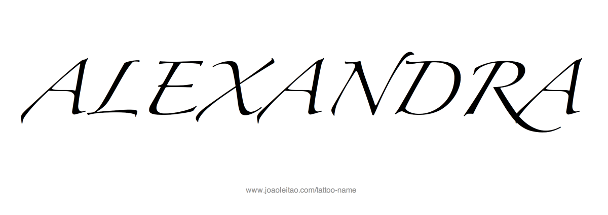 Имя Александр на прозрачном фоне