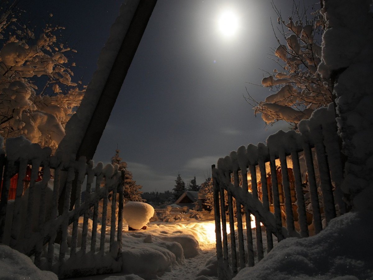 Зимний вечер