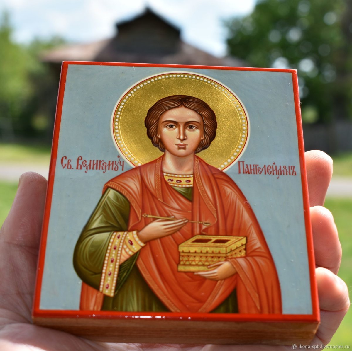 Икона - 09.08 Святой Пантелеймон