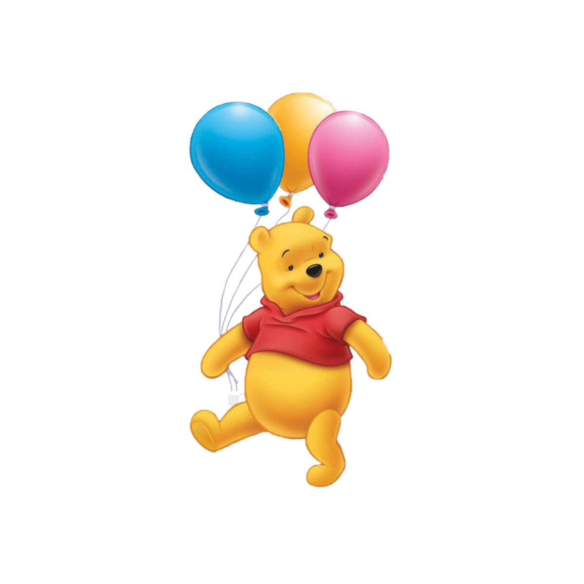 Диснеевский Винни пух с шариками