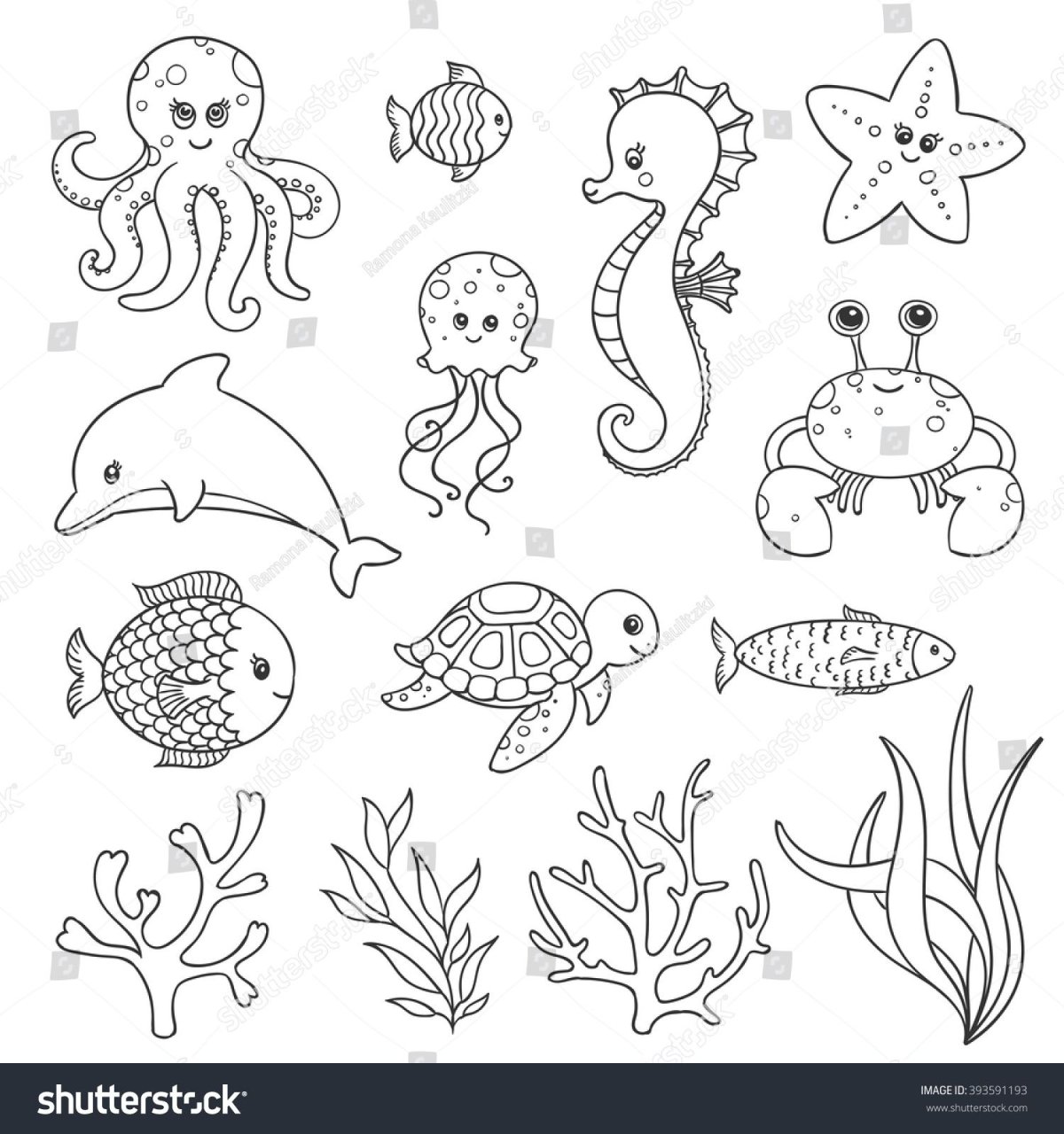 Маленькие морские рисуночки