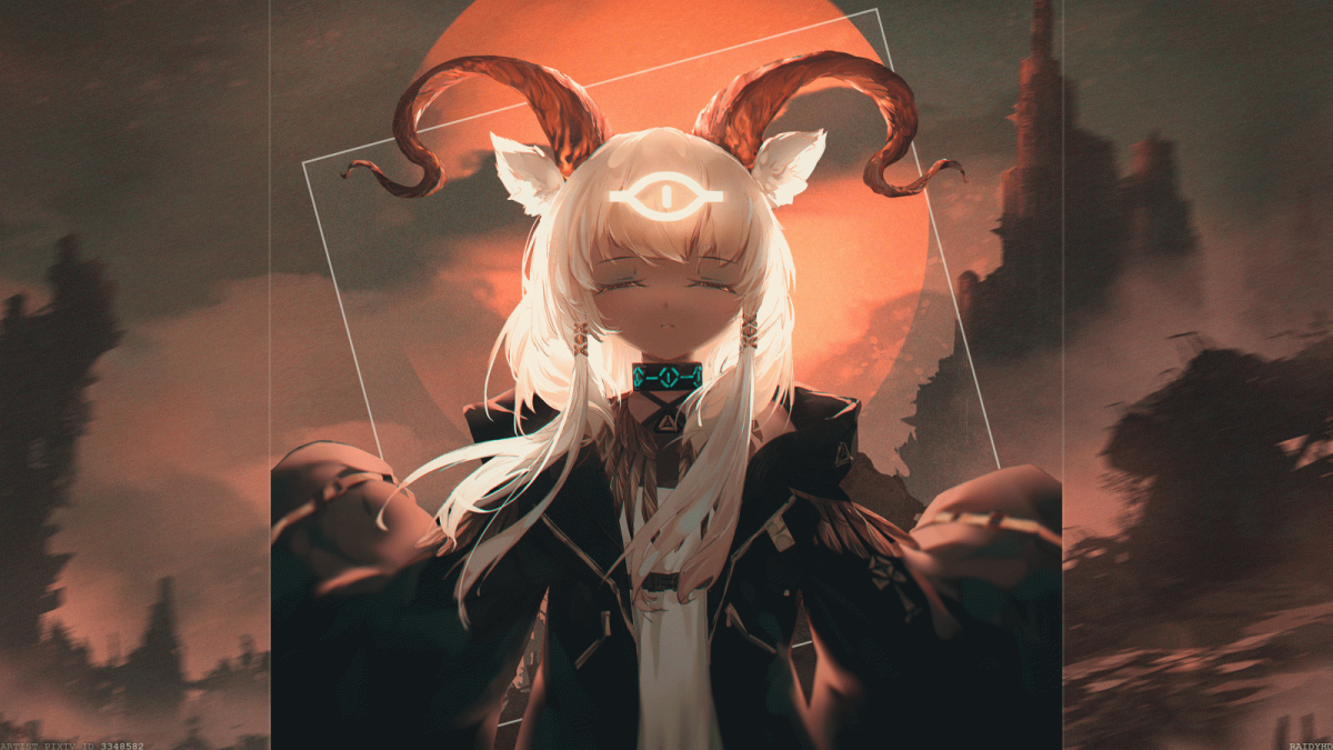 Аниме девушка демон