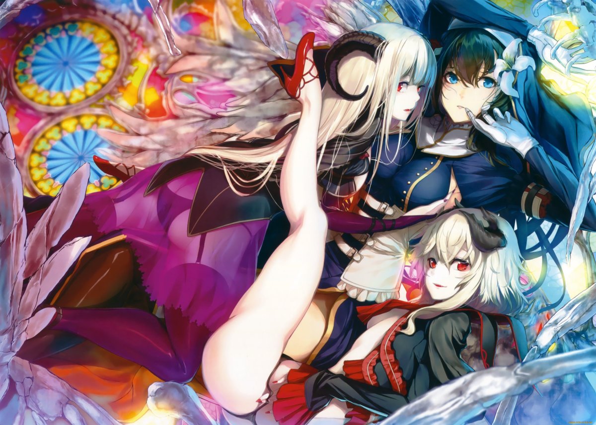 Аниме этти демоны