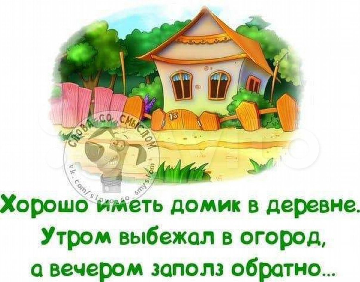 Анекдоты про дачников