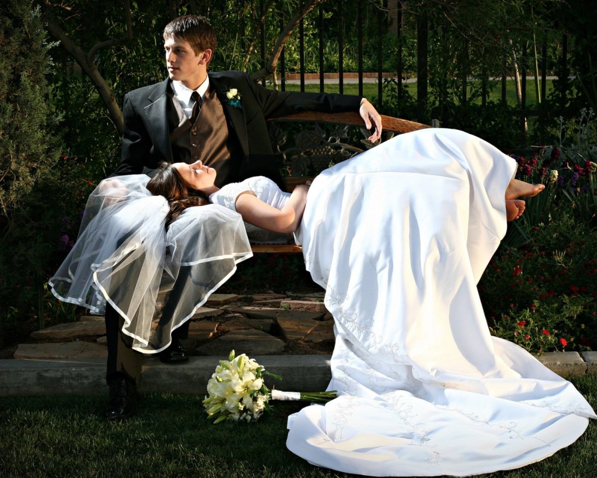 Необычные Свадебные фотосессии