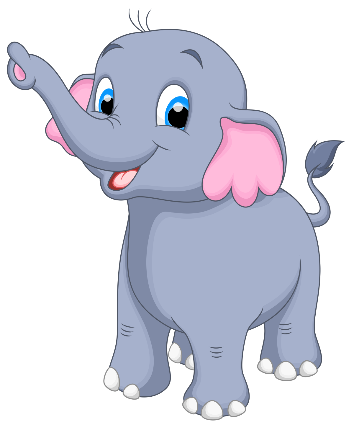 Слонёнок мультяшный