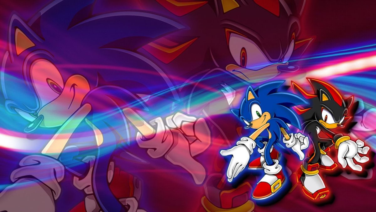 Ёж Шедоу и Соник