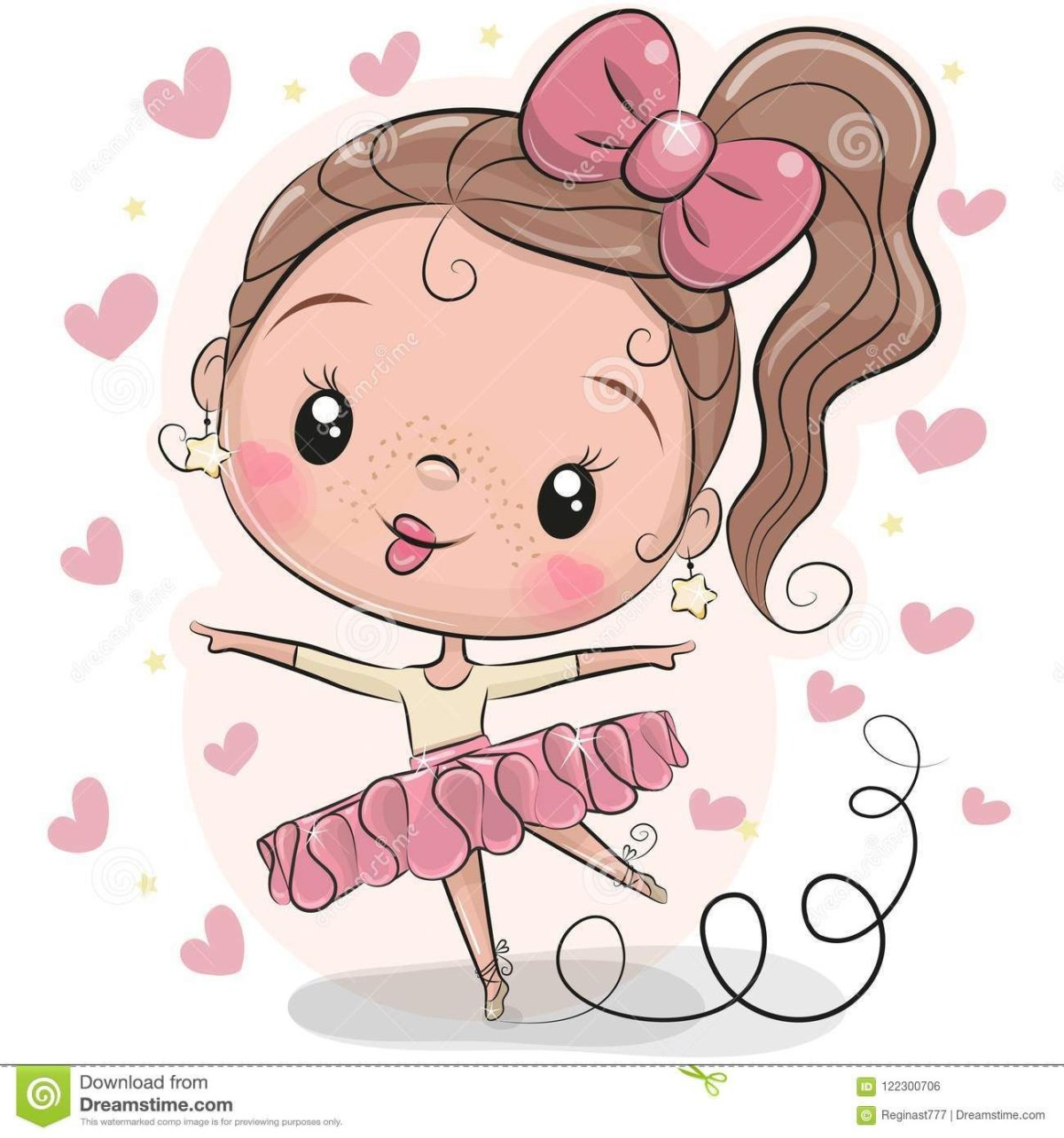 Мультяшные тортики для девочек