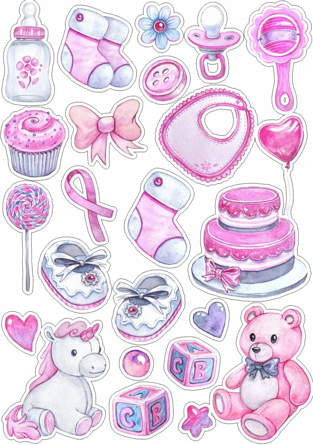 Наклейки для скрапбукинга детские