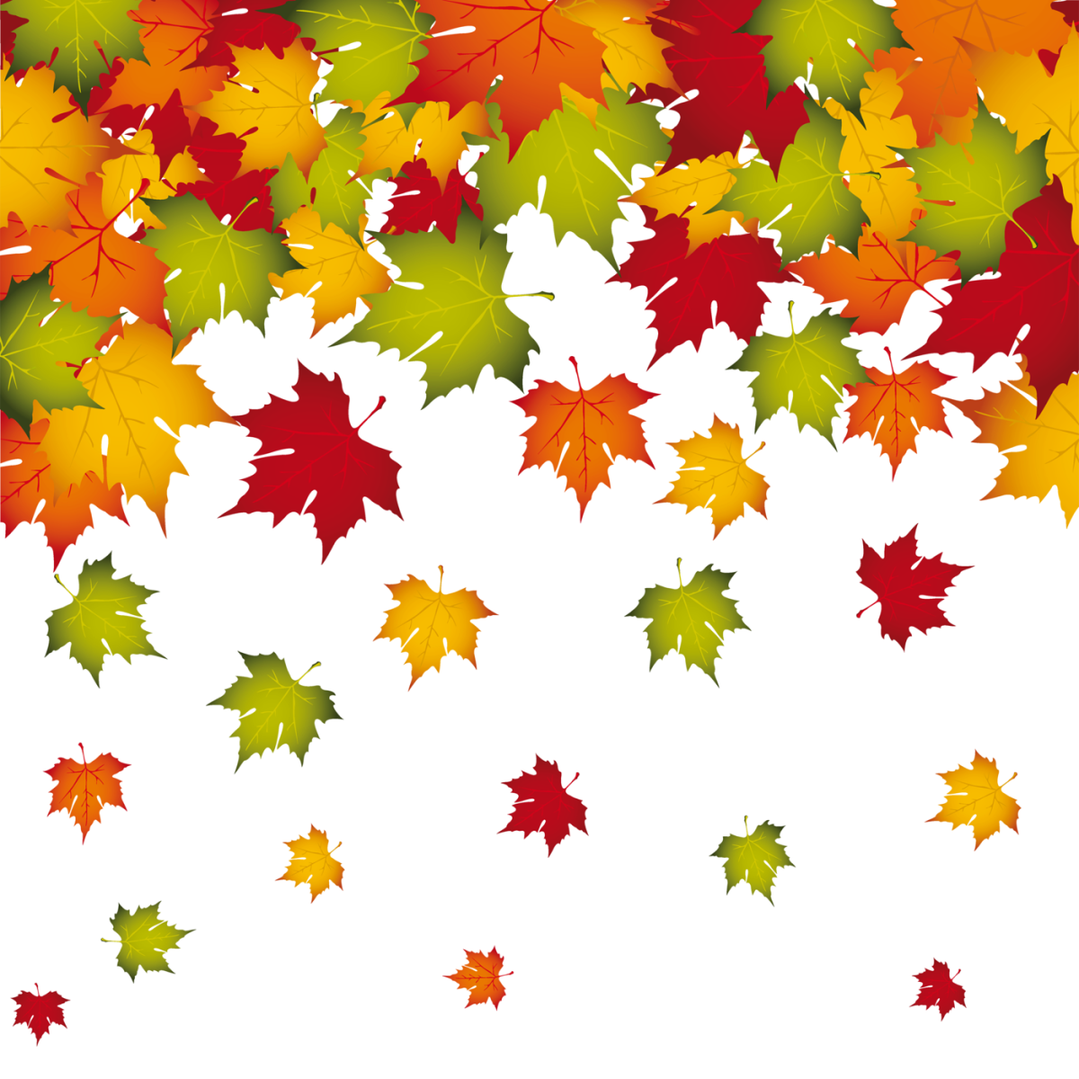 Листопад в саду