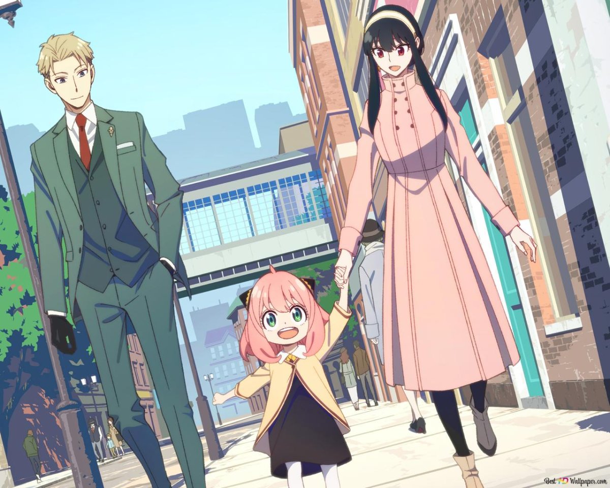 Anya аниме семья шпиона