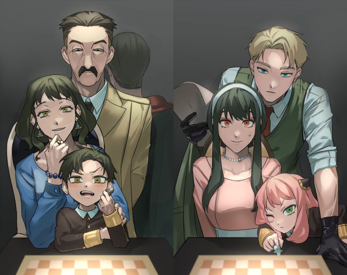 Аня аниме семья шпионов