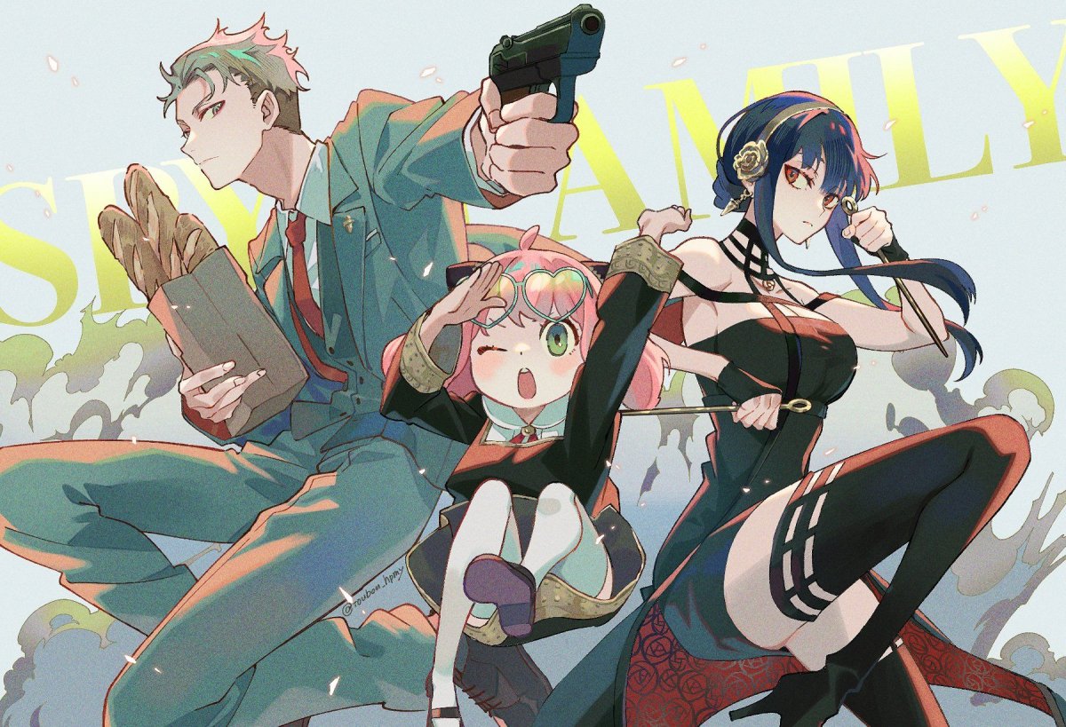 Аня и Дэмиан семья шпионов