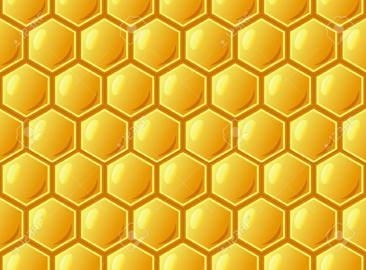 Пчелиные соты шестиугольник