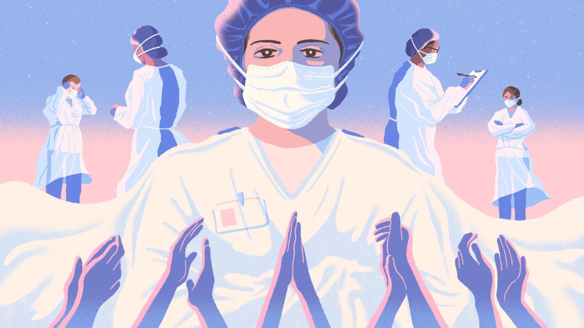 Живопись врачей пандемии