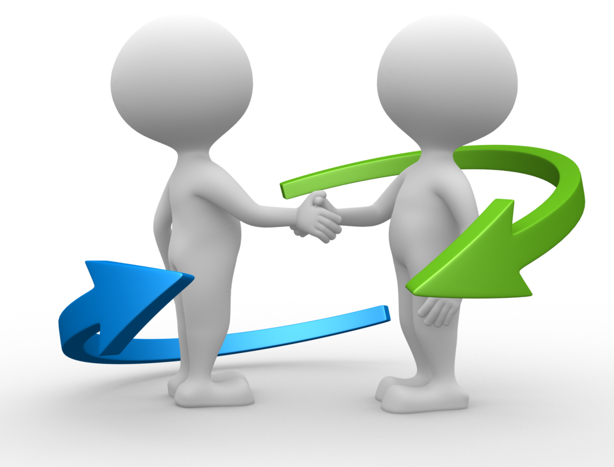 Сотрудничество человечки