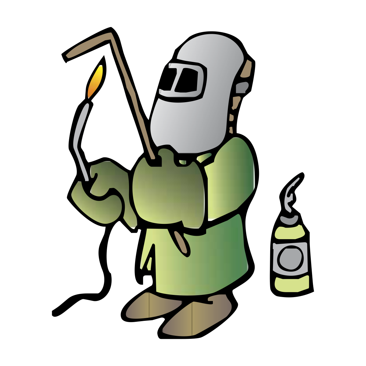 Сварщик вектор