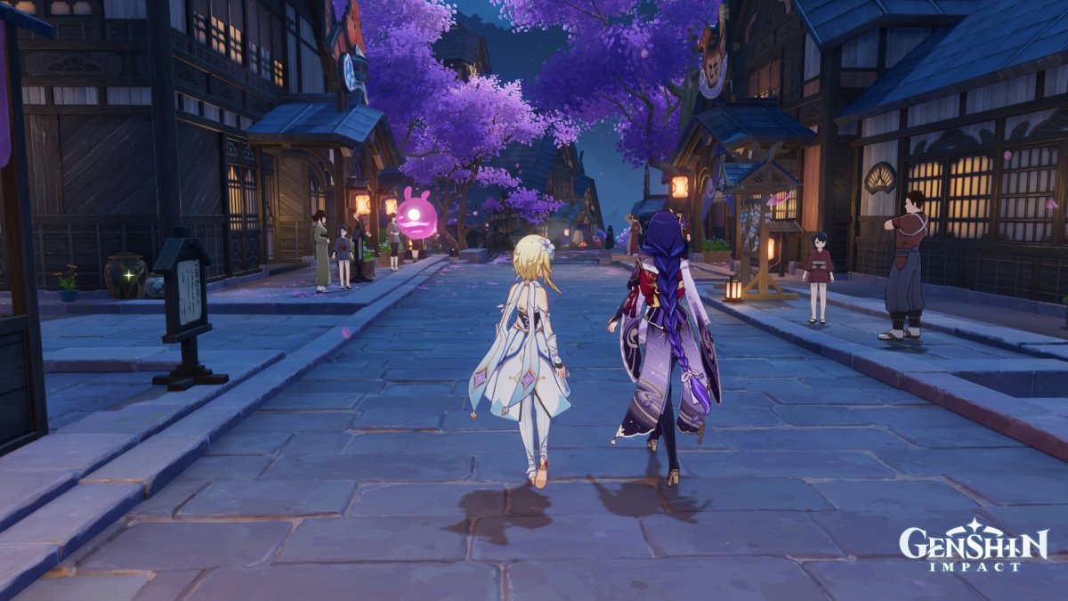 Райден Сегун Геншин из игры