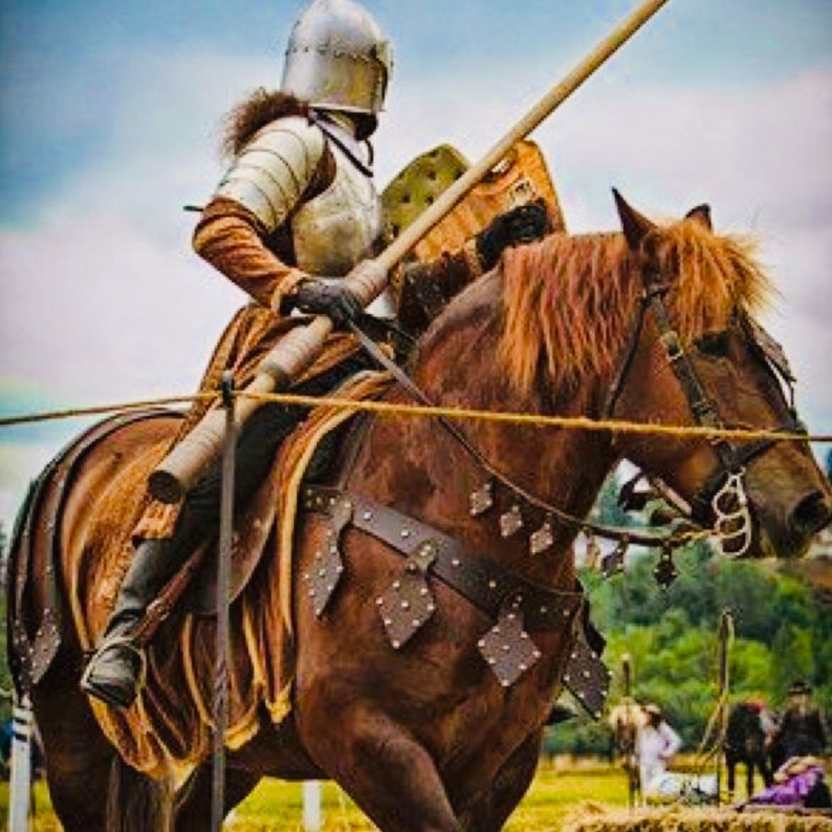 Воины на конях