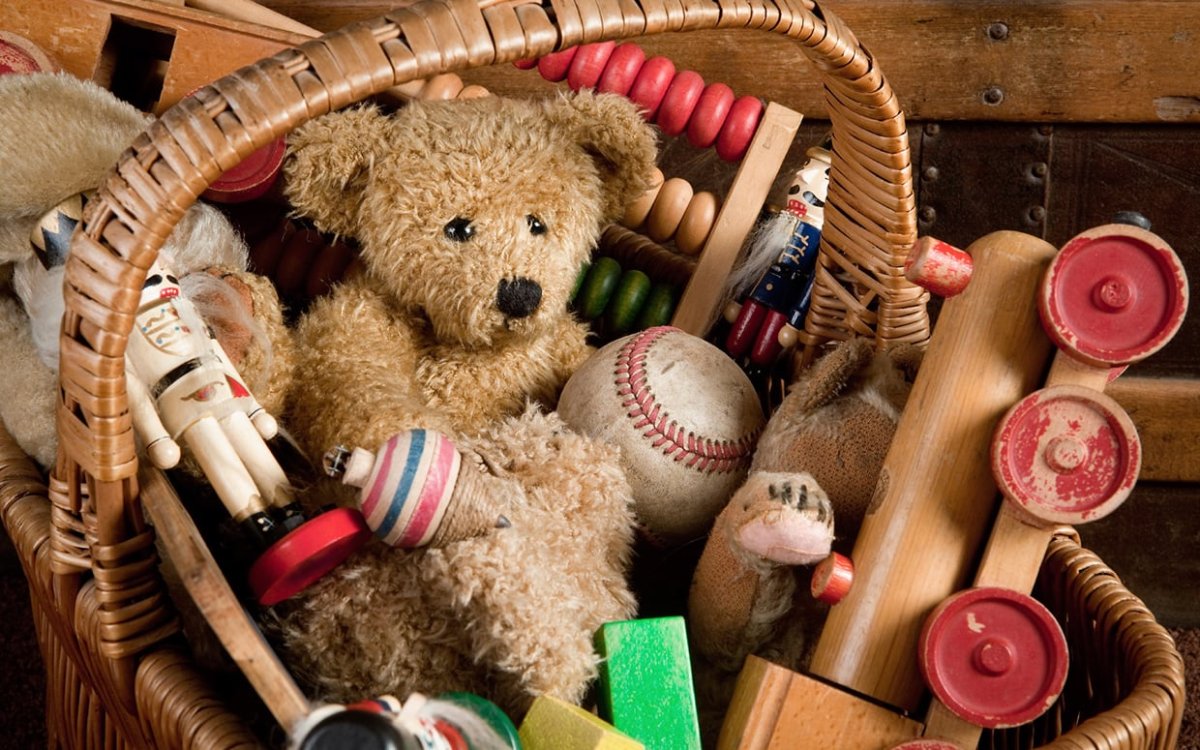 Старинные игрушки для детей