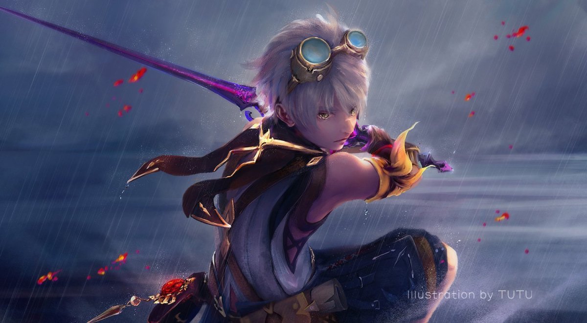 Беннет Genshin Impact арт