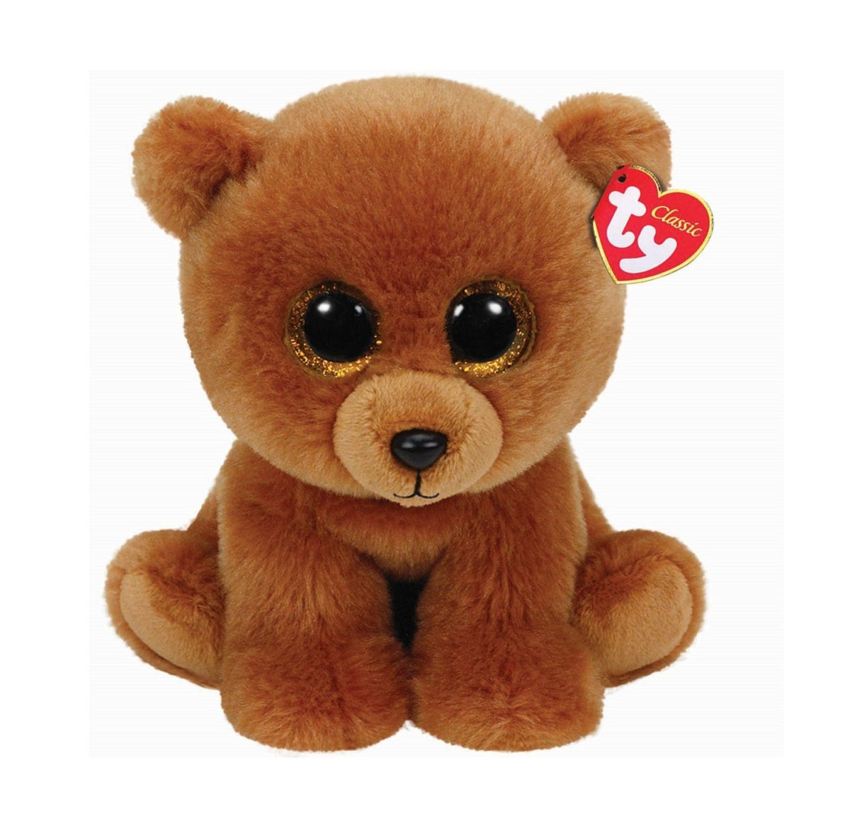 Мишка коричневый Brownie, Beanie Babies 20 см