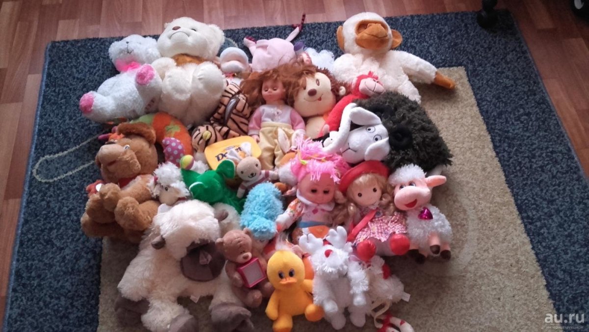 Коллекция мягких игрушек